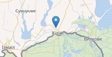 Žemėlapis Kiliya