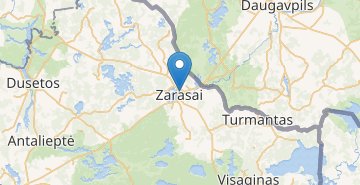 Map Zarasai