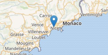 Žemėlapis Nice