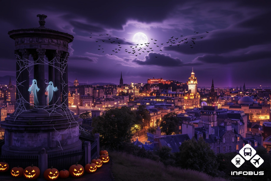 Edinburgh on Halloween