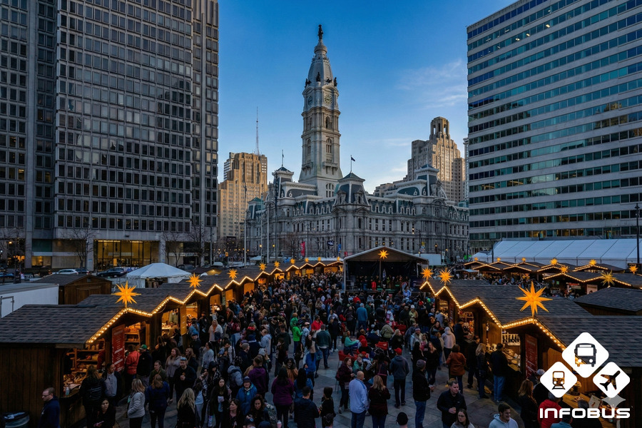 Christmas Village, Philadelphia 2025
