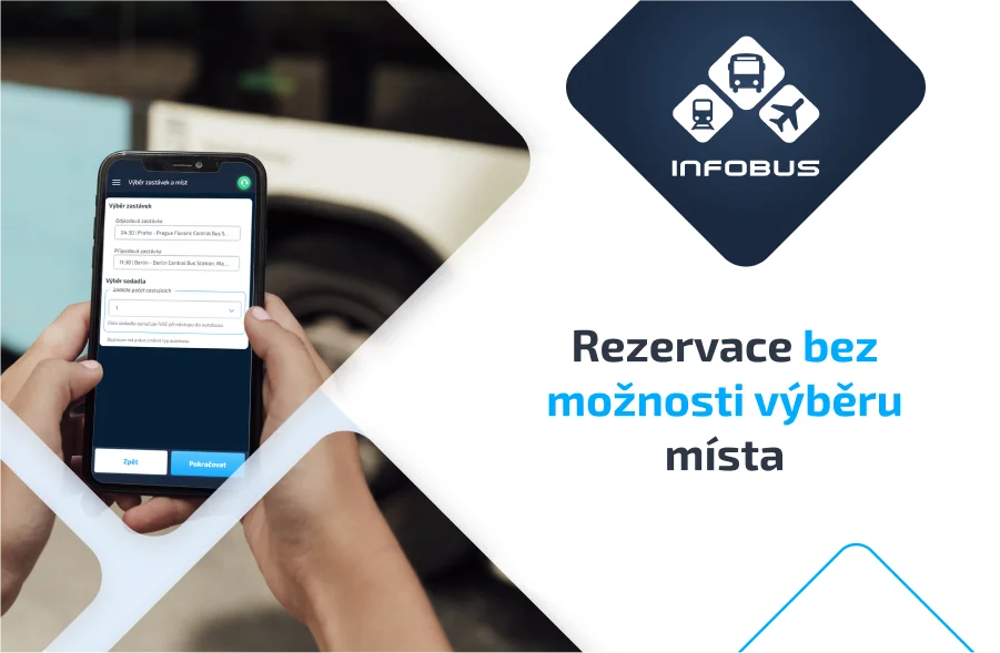 Rezervace bez možnosti výběru místa
