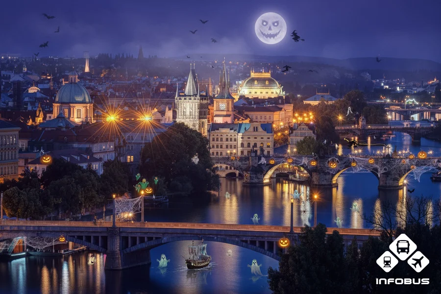 Prague on Halloween