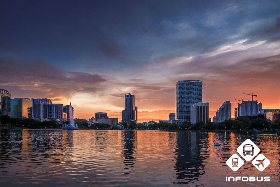 Orlando skyline in November 