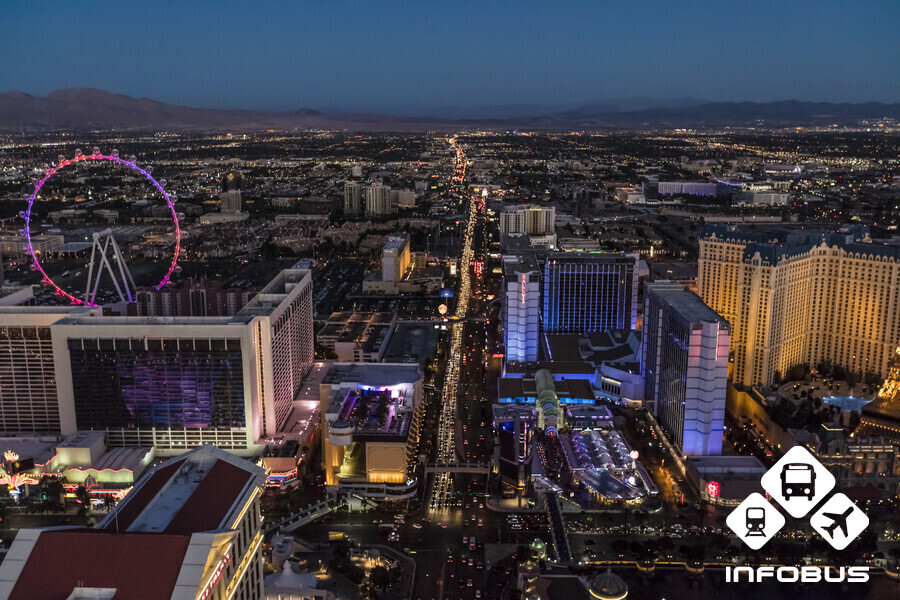 Vibrant Las Vegas in November