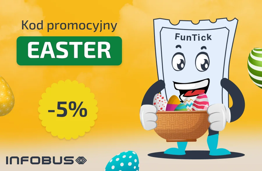 Odwiedź swoją rodzinę na Wielkanoc: INFOBUS daje zniżkę z kodem promocyjnym