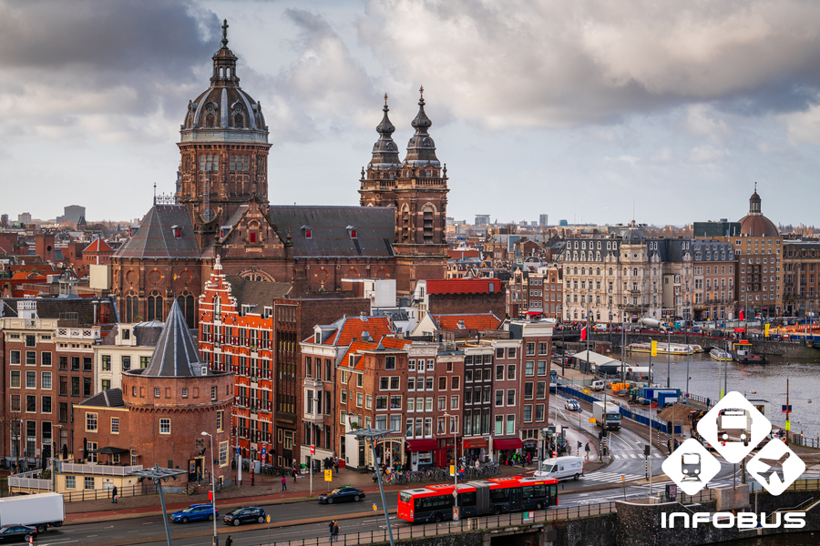The unique architecture of Amsterdam