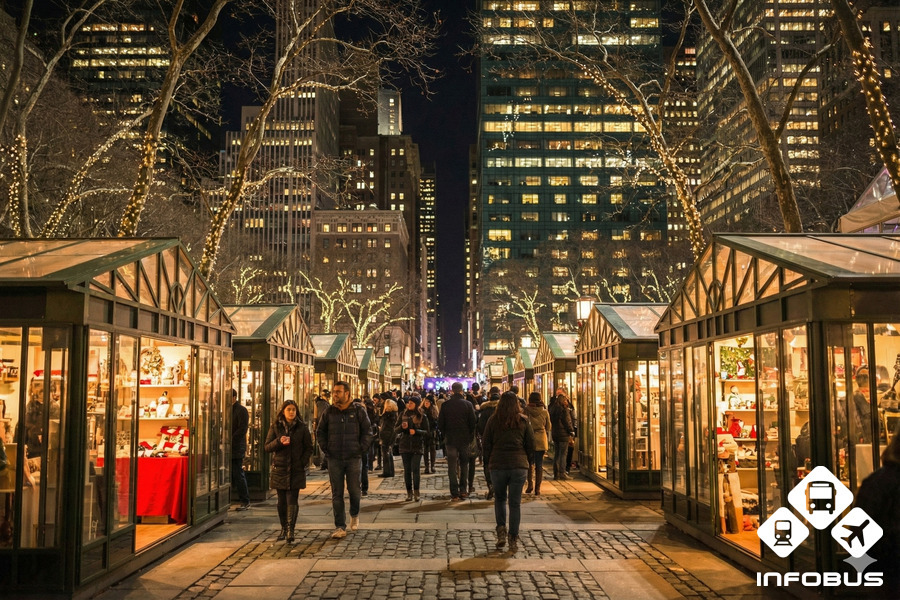 Bryant Park Winter Village, New York City