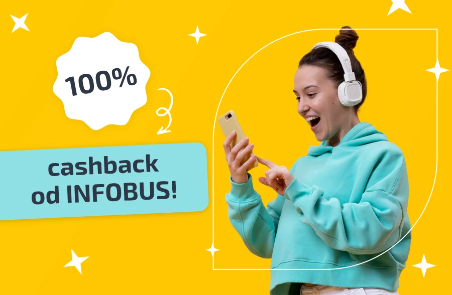 Cashback od INFOBUS: jak získat zpět 100 % ceny jízdenky! 