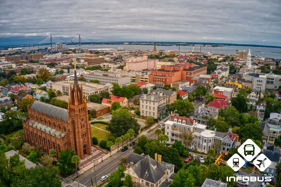 Panoramic view - Charleston, SC.