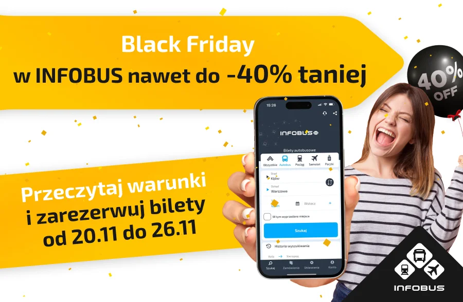 Czarny piątek w INFOBUS do -40% taniej