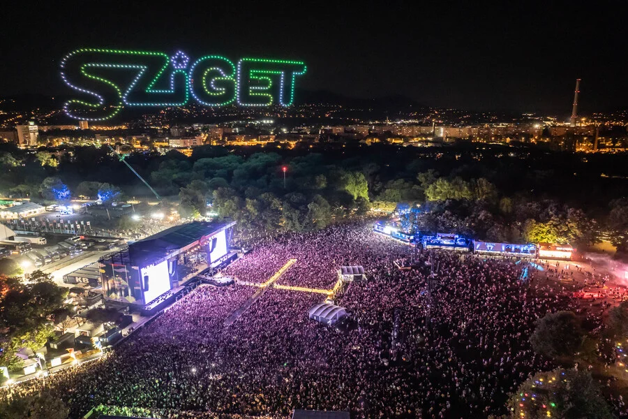 Sziget 2026 on Óbuda Island in Budapest.