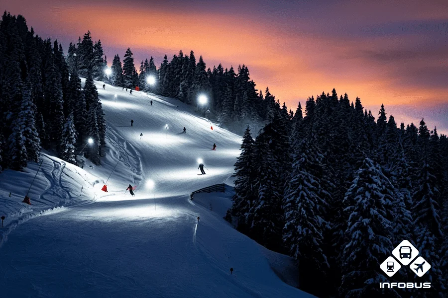Kitzbühel ski resort, Austria 