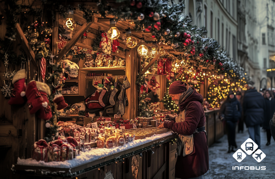 Різдвяні ярмарки Європи 2024: найкращі місця для святкового відпочинку