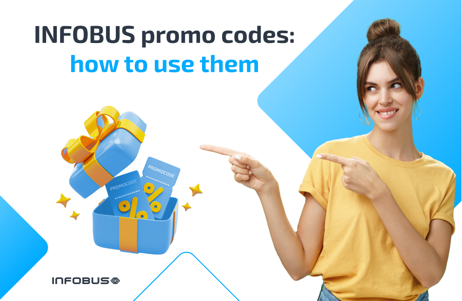INFOBUS promo codes: how to use them