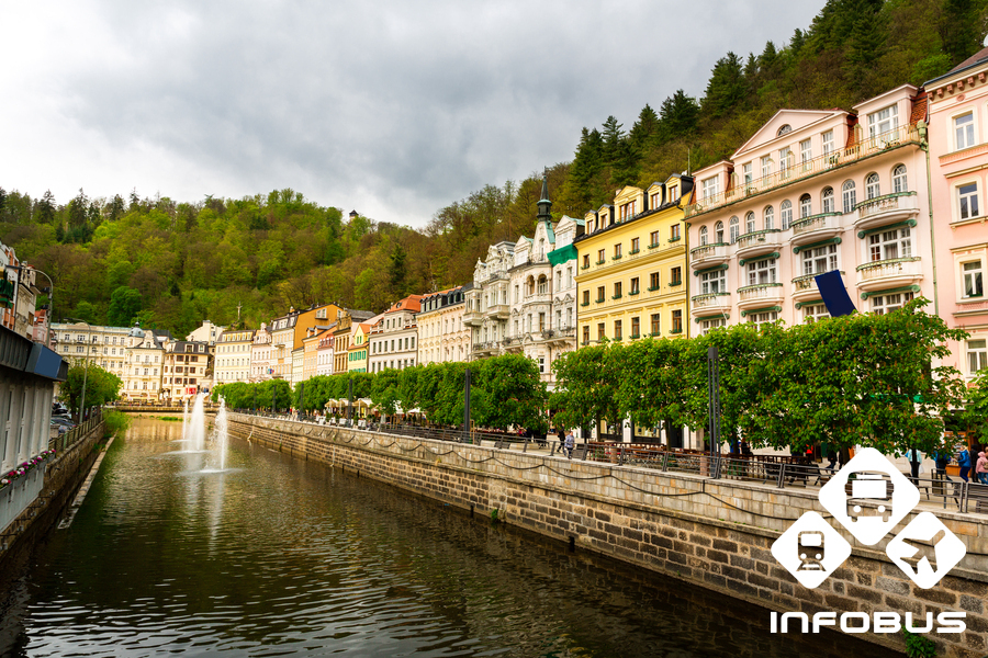 Karlovy Vary in Czech Republic