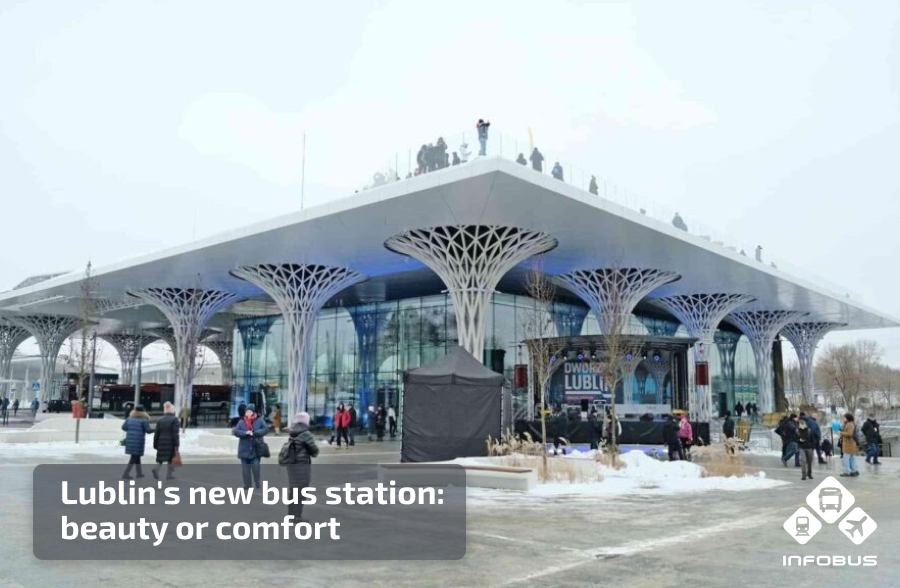 New bus station in Lublin: beauty or comfort