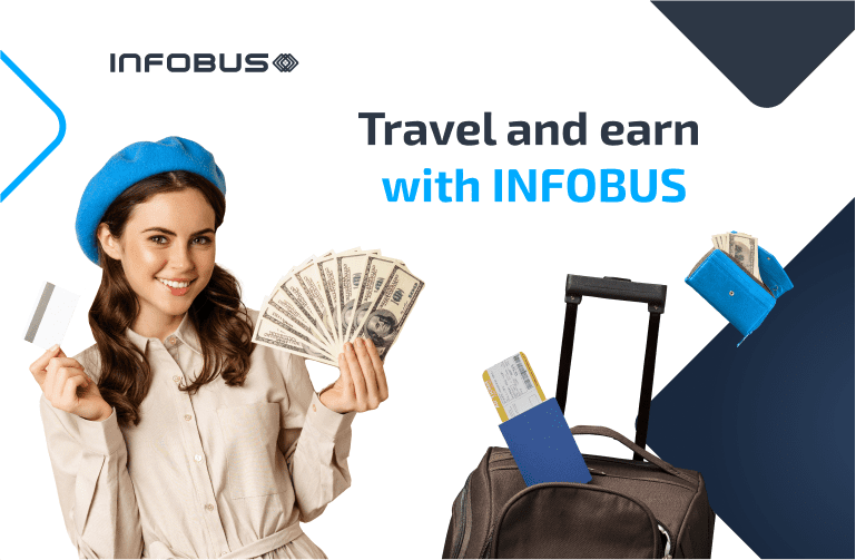Travel and earn with INFOBUS