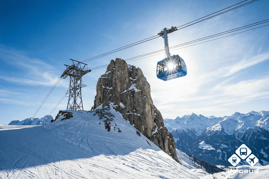 St. Anton ski resort in Austria 
