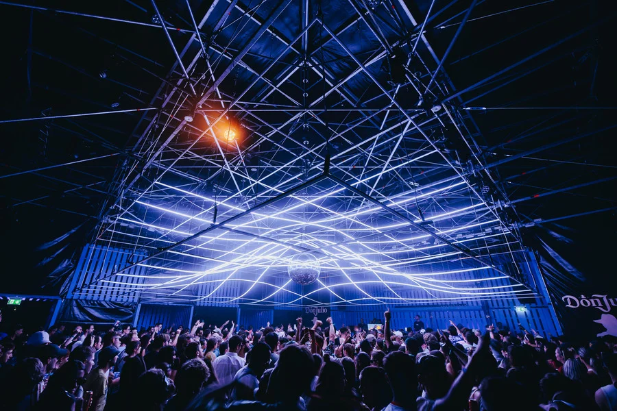 Delta District venue at Sziget 2025.