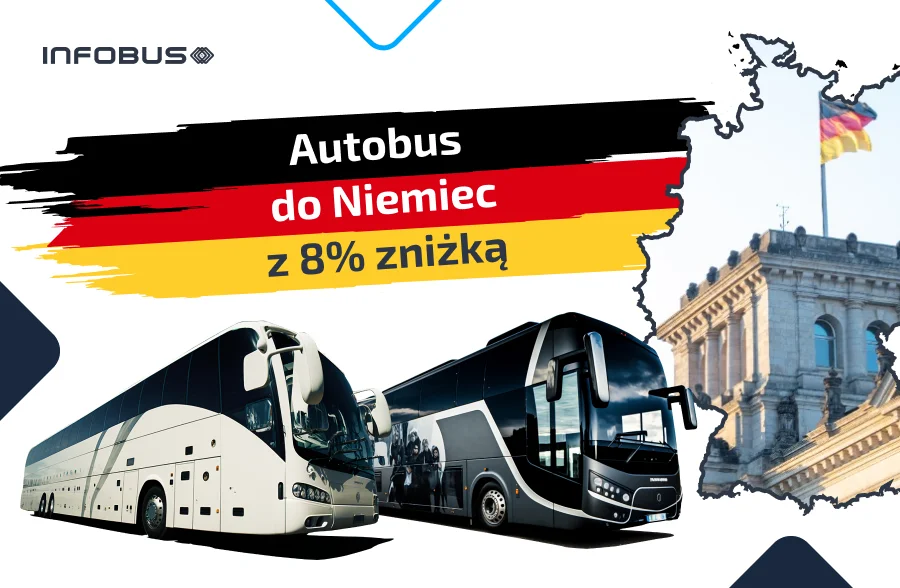 Bus do Niemiec z 8% zniżką!