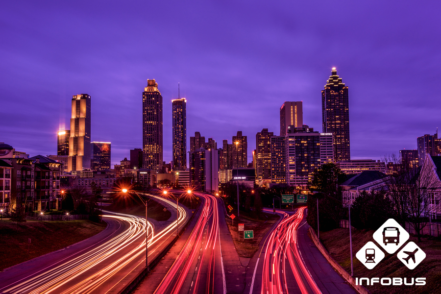 Panoramic view of Atlanta 