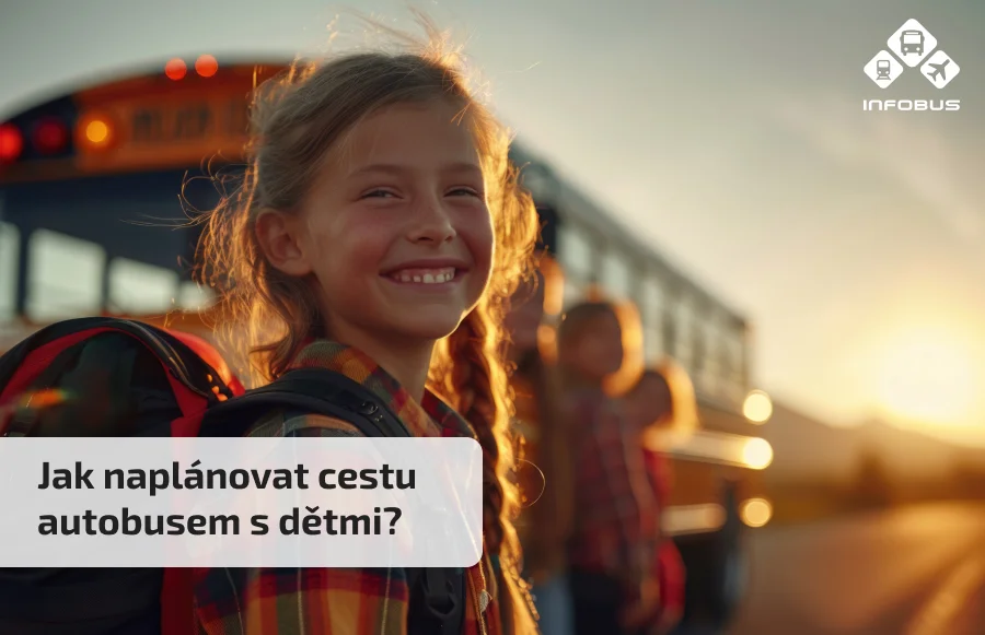 Jak naplánovat cestu autobusem s dětmi?