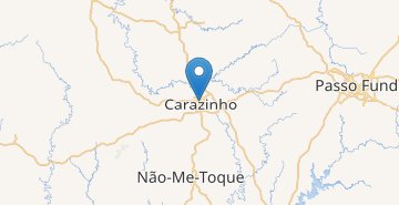Kaart Carazinho