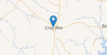 Kaart Cruz Alta