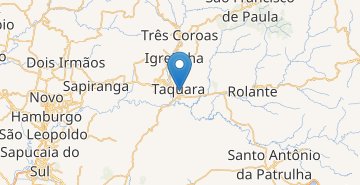 Karte Taquara