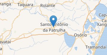 Карта Santo Antônio da Patrulha
