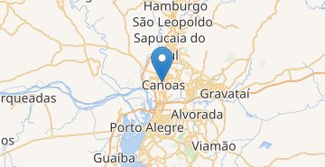 Zemljevid Canoas