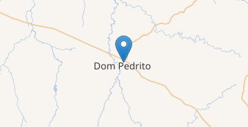 Mapa Dom Pedrito