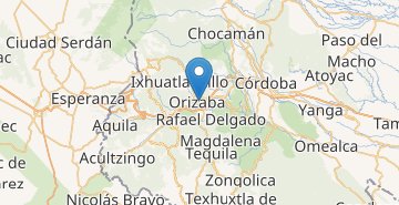 Térkép Orizaba