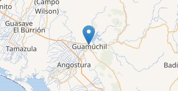 地図 Guamuchil