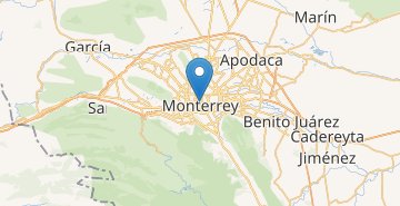 地图 Monterrey