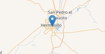 地図 Hermosillo
