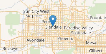 რუკა Glendale