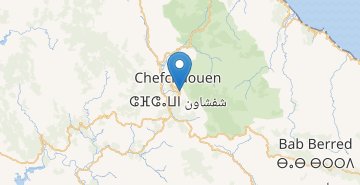 Karte Chaouen