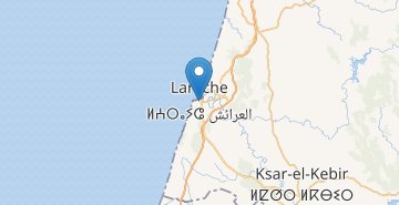 Térkép Larache