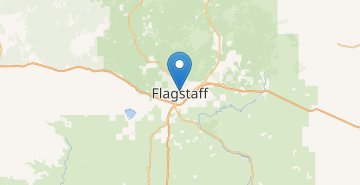 地図 Flagstaff