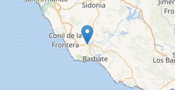Žemėlapis Vejer de la Frontera