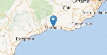 Χάρτης Marbella