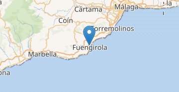 Kaart Fuengirola