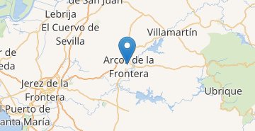 Map Arcos De La Frontera