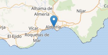 Мапа Альмерія