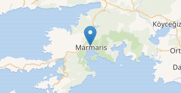 Mapa Marmaris