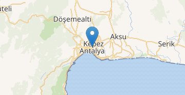 Kaart Antalya