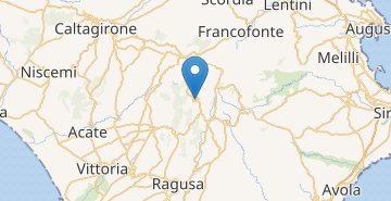 Mapa Monterosso-Almo