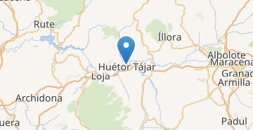 地図 Huetor Tajar